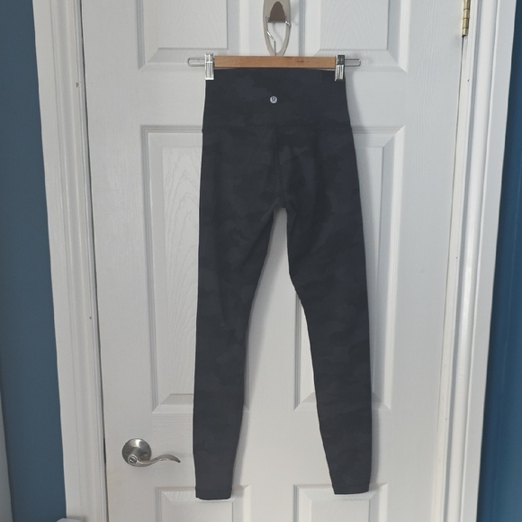 lululemon athletica Pants - Lululemon Athletica Gray Camouflage Leggings